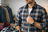 Como escolher camisa xadrez elegante