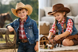 Roupa infantil estilo country para cada rotina