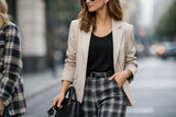 Como montar look com xadrez sem exagero