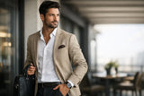 Moda masculina com presença e propósito