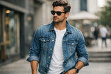 Como usar jaqueta jeans masculina sem erro