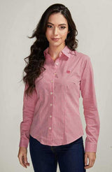 CAMISA SLIM TRICOLINE BORDADA 12053L