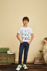 Camiseta Infantil Custom MC SLIM Estampada - 191511i