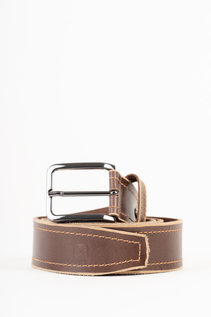 CINTO FIVELA METAL QUADRADA COURO 100104