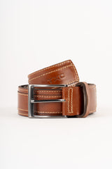 CINTO FIVELA METAL QUADRADA COURO 100105