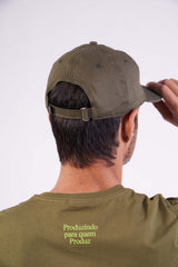 BONE HIGH STRAP SARJA BORDADO 120480C