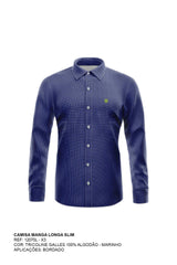 CAMISA SLIM TRICOLINE  12070L X3