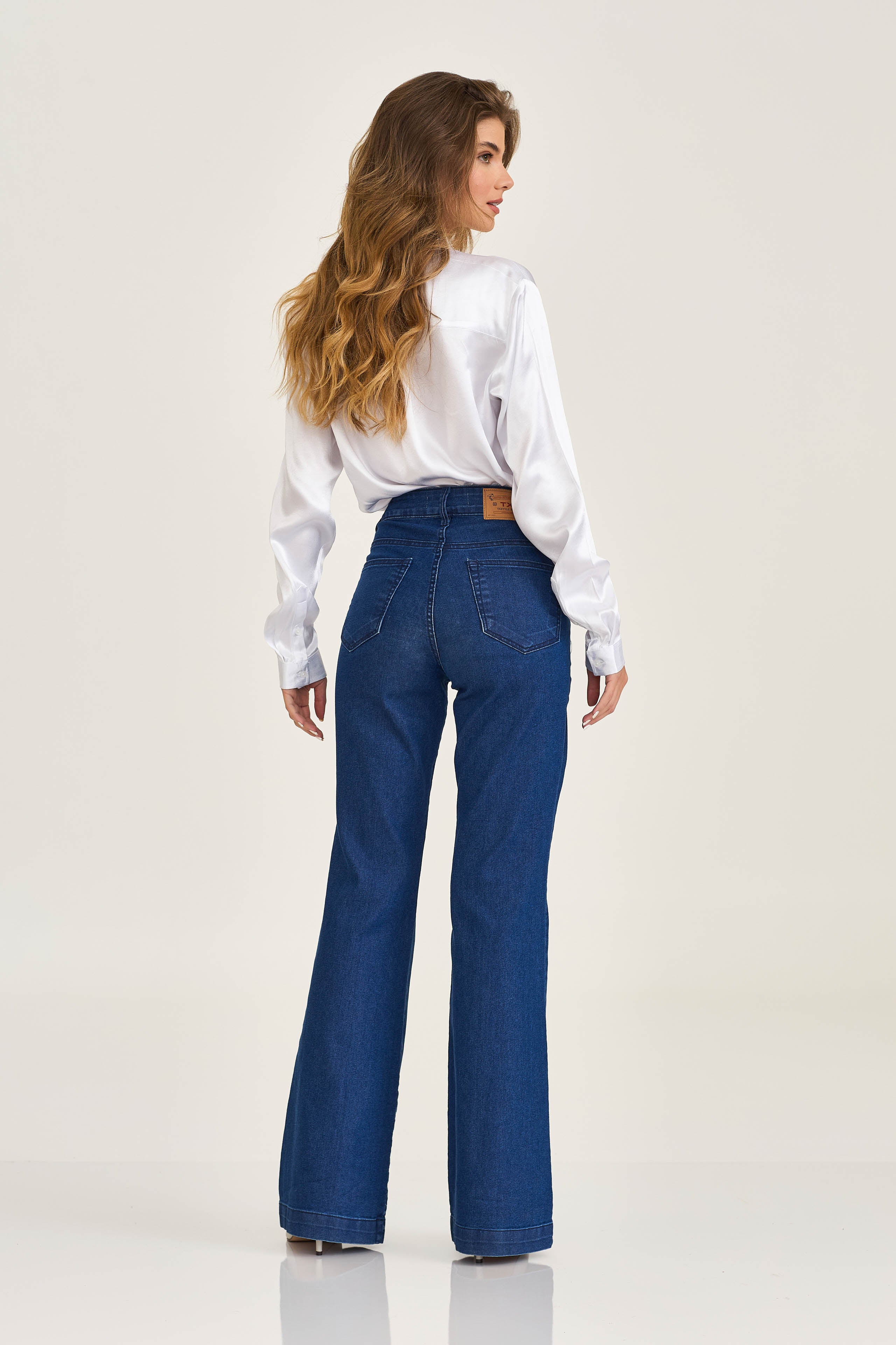 CAMISA OVERSIZED VISCOSE BORDADA 12288L