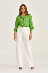 CAMISA OVERSIZED VISCOSE BORDADA 12289L