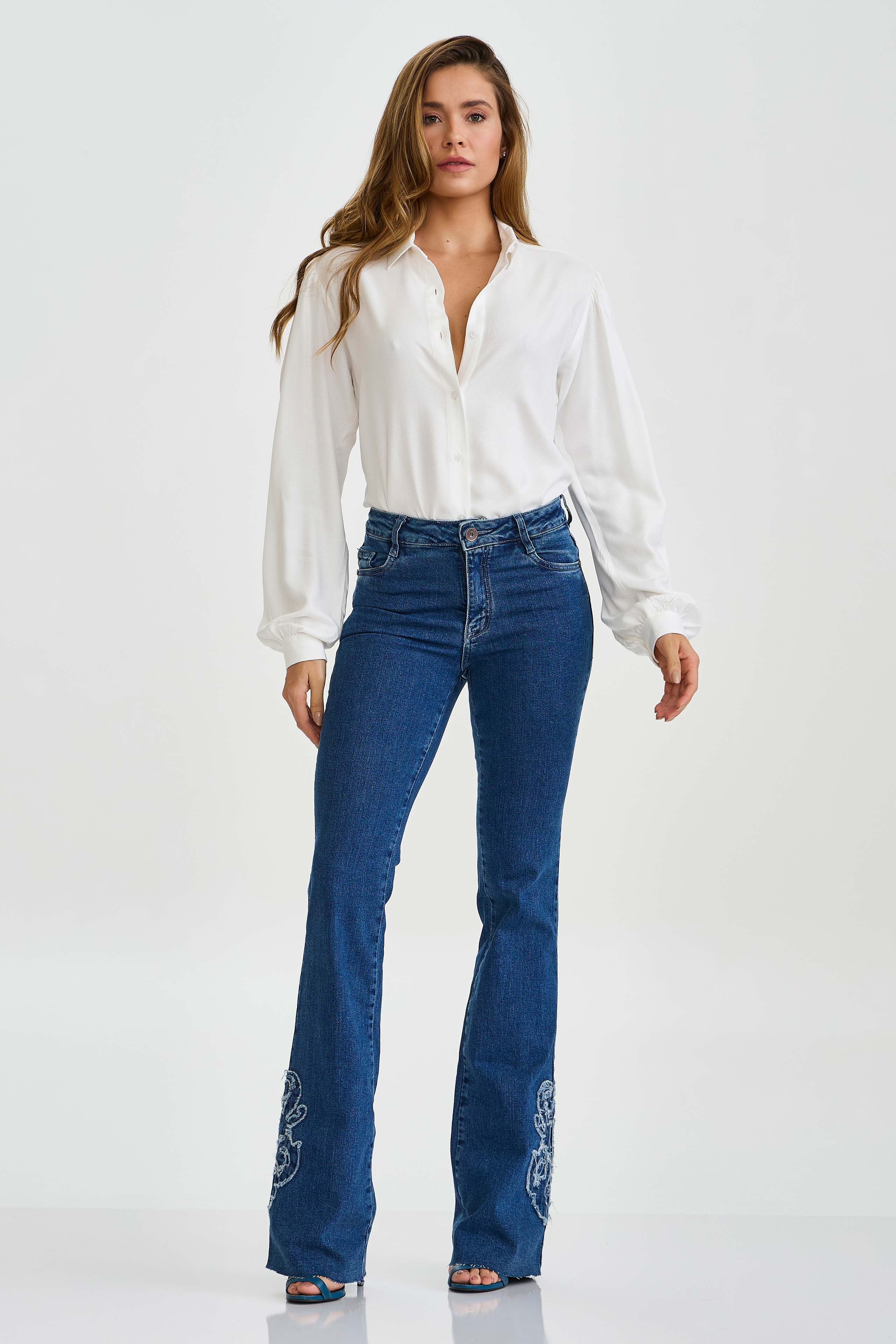 CAMISA REGULAR OXFORDINE PLAQUINHA 12311L