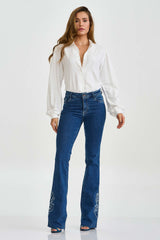 CAMISA REGULAR OXFORDINE PLAQUINHA 12311L