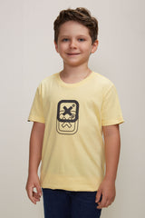 Camiseta Infantil Custom MC Estampada