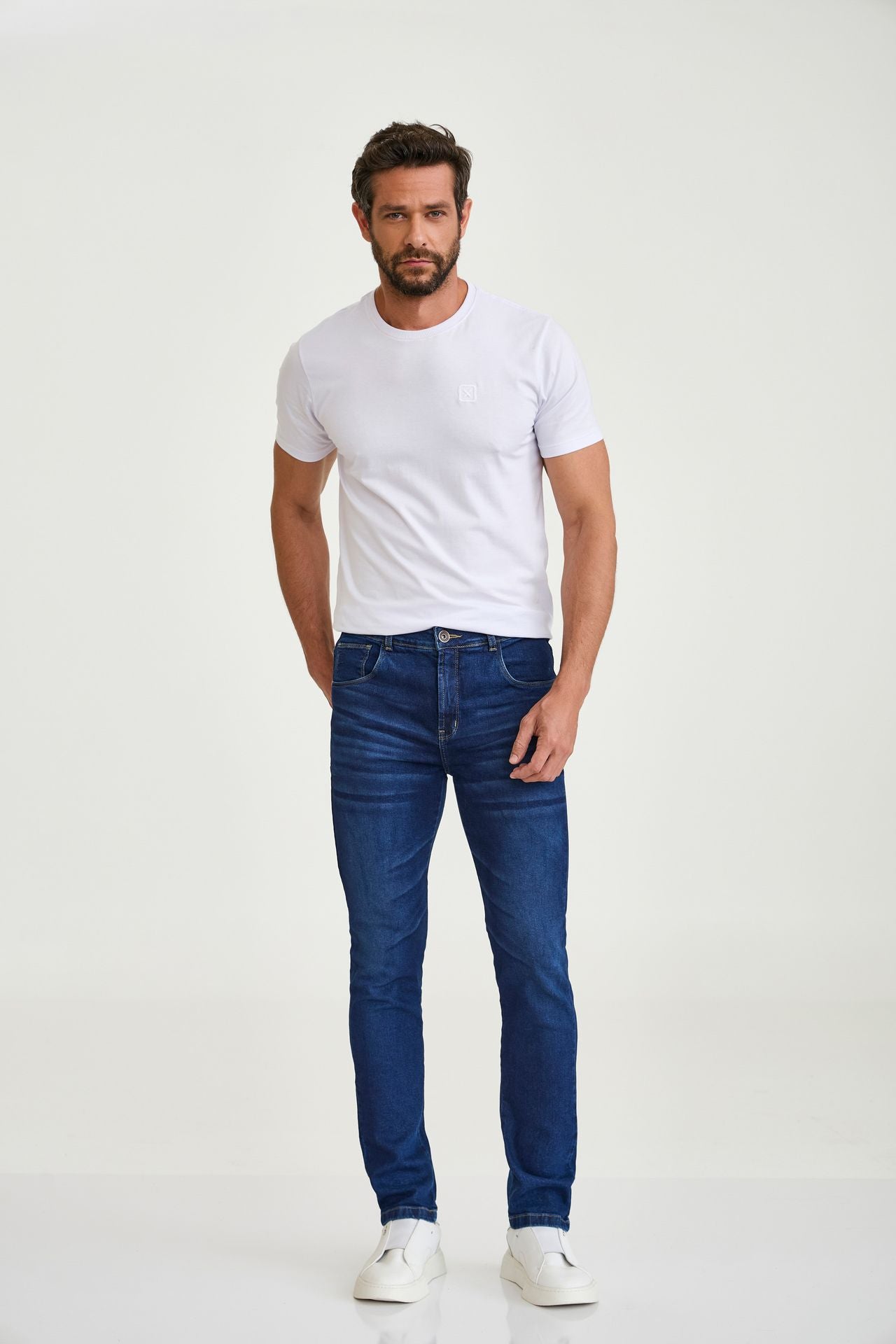 CALCA JEANS XS SLIM STRETCH  18149