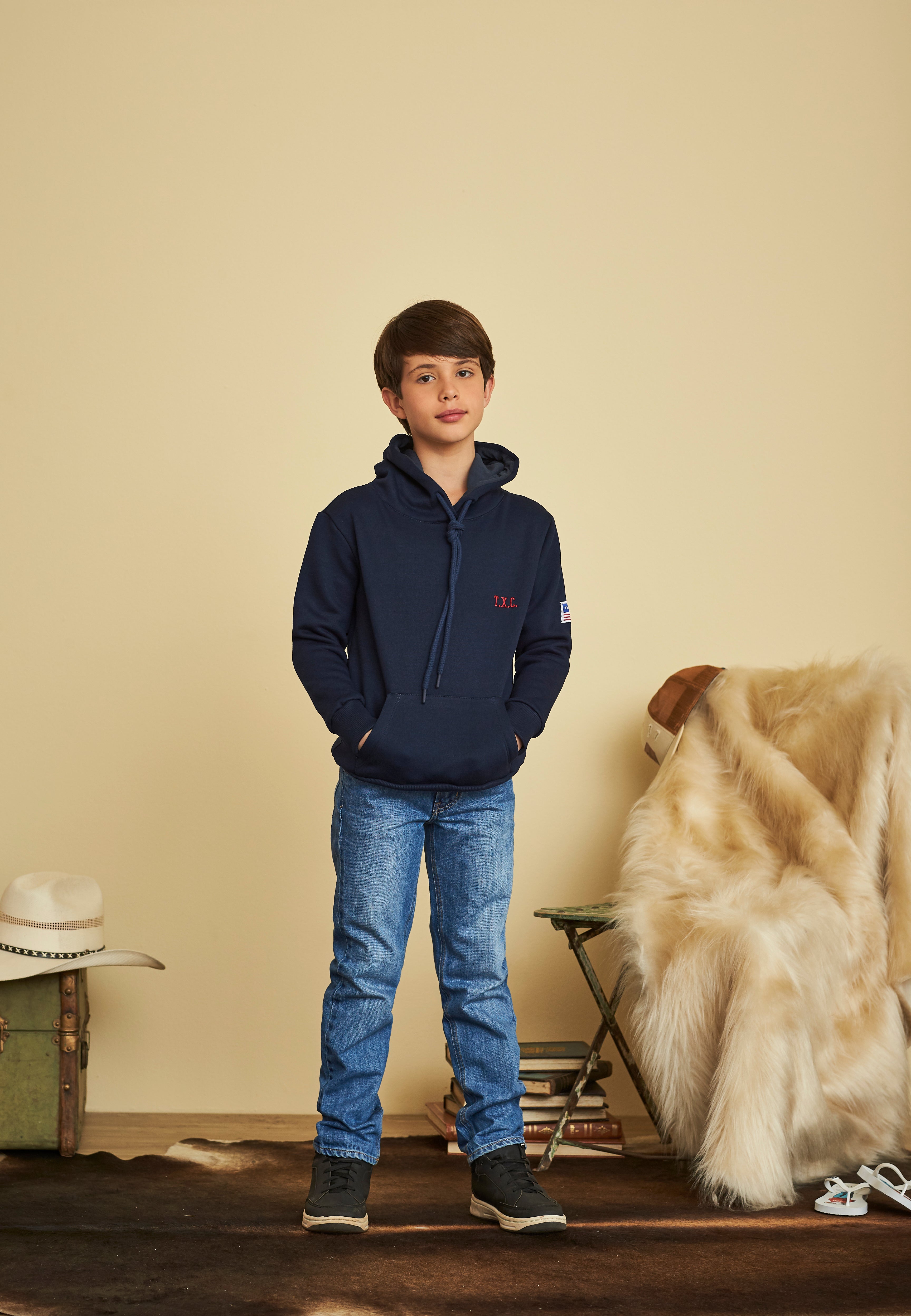 CALCA CUSTOM REGULAR DENIM 18155i INFANTIL