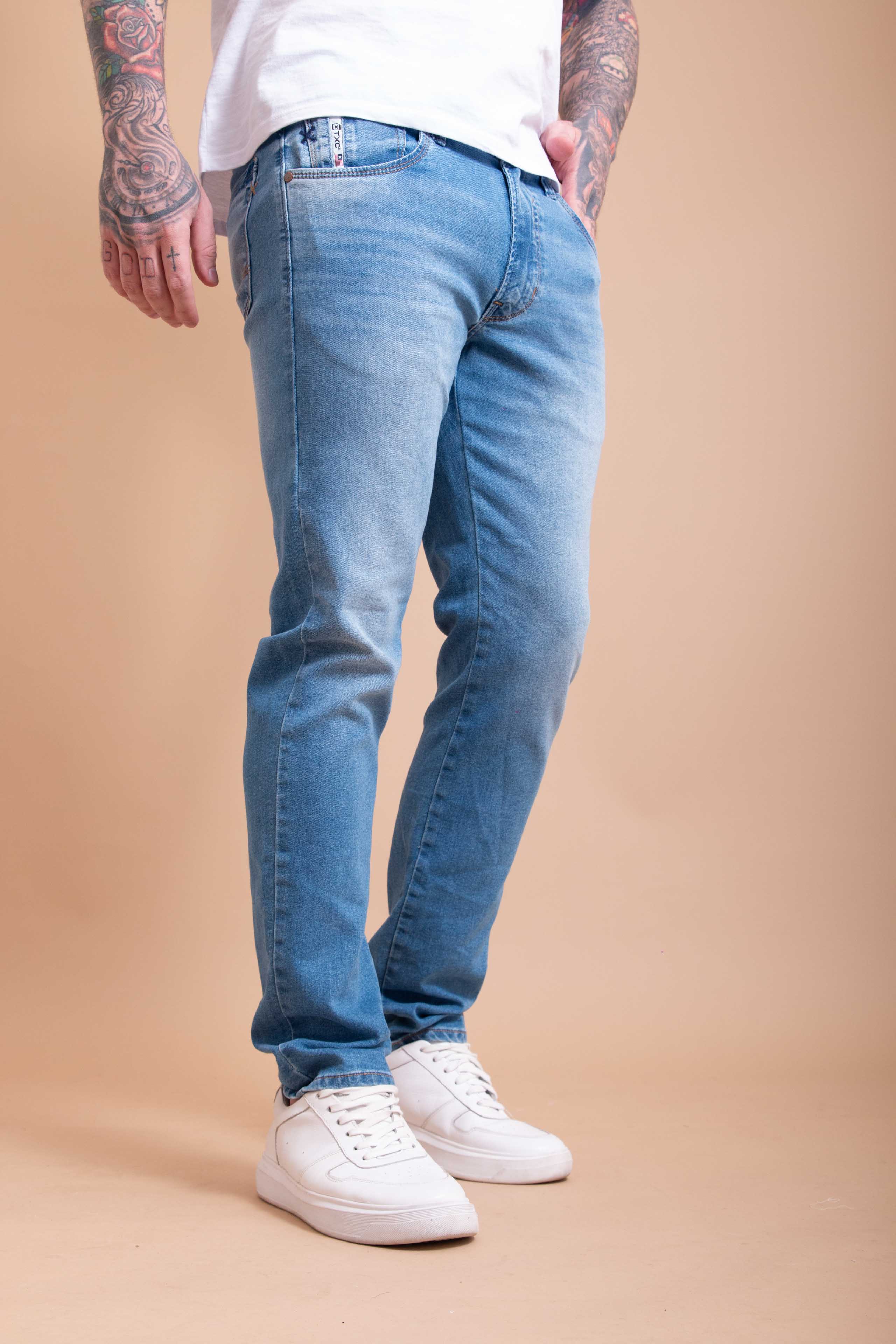 CALCA CUSTOM SLIM DENIM 18169