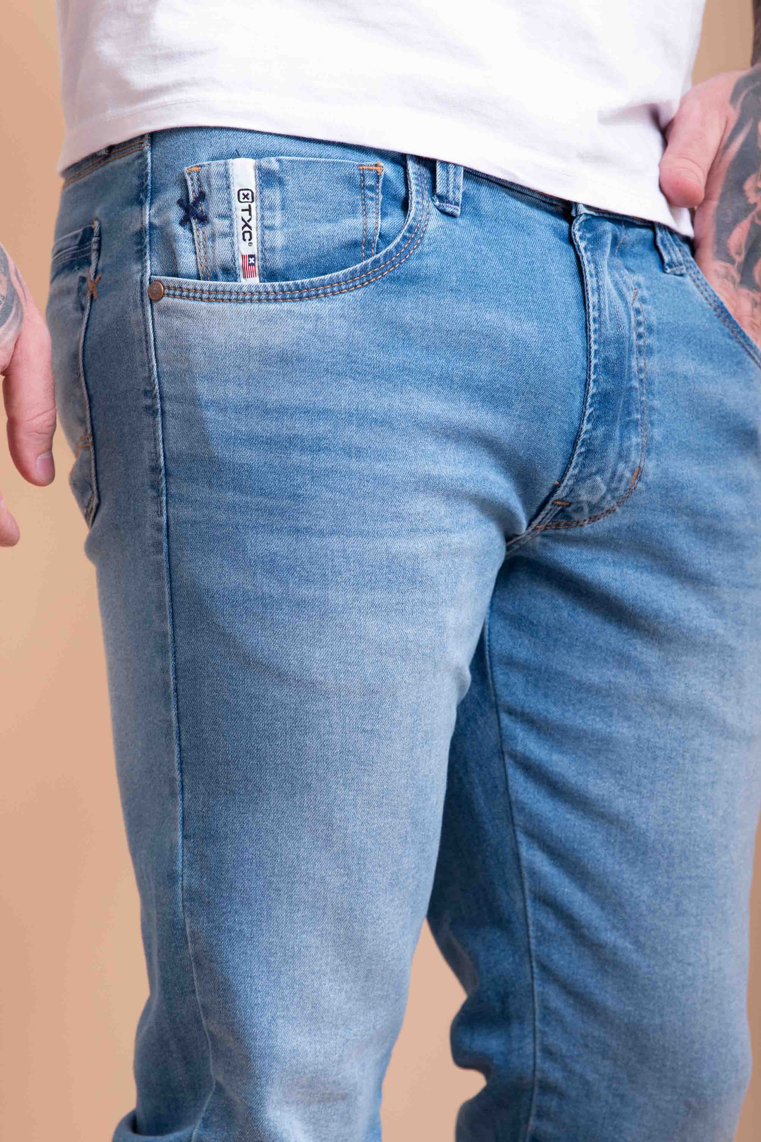 CALCA CUSTOM SLIM DENIM 18169