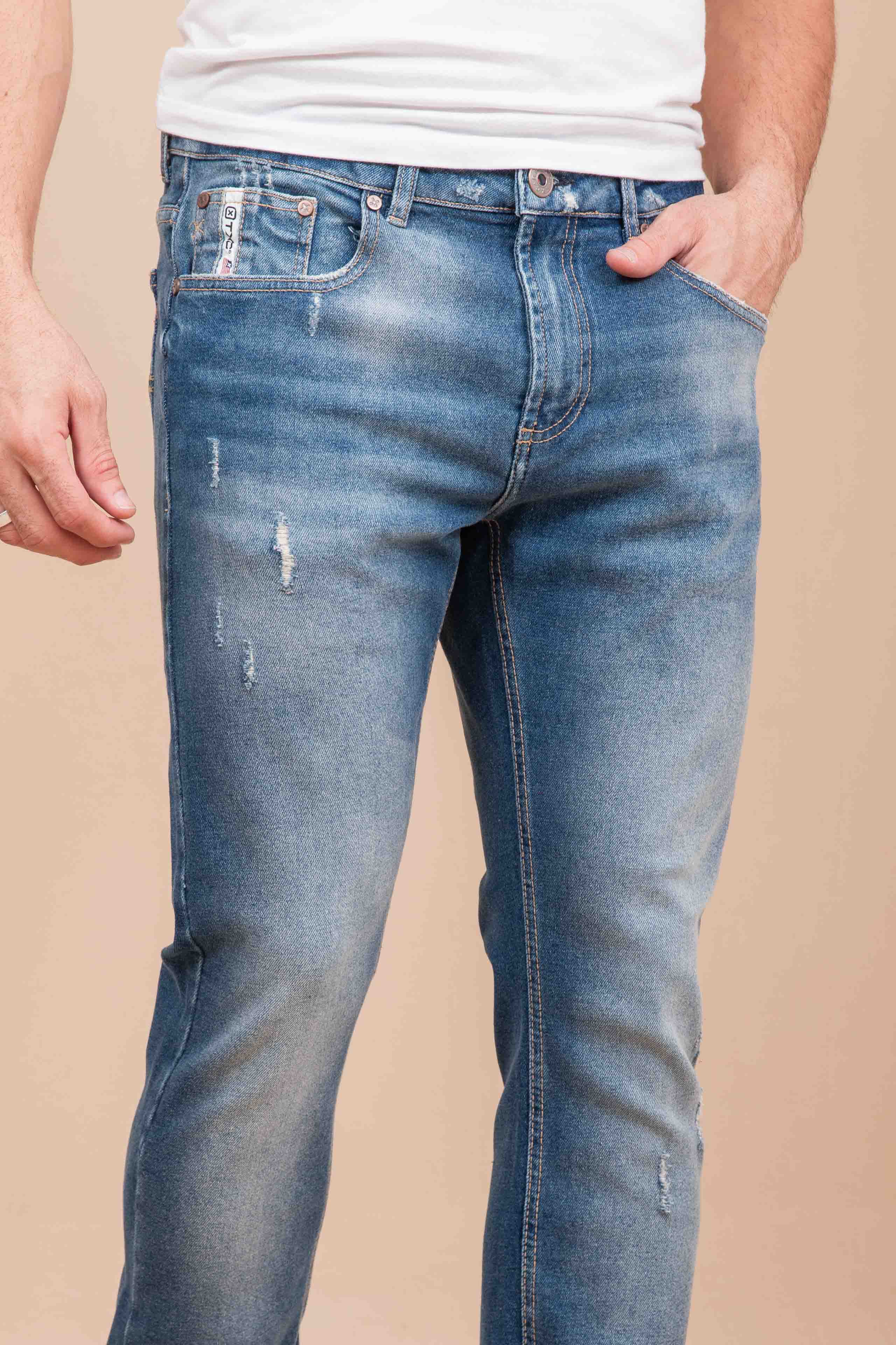 Calça Custom Slim Denim - 18174