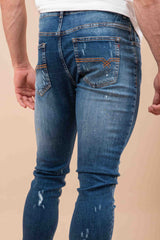 Calça Custom Slim Denim - 18186