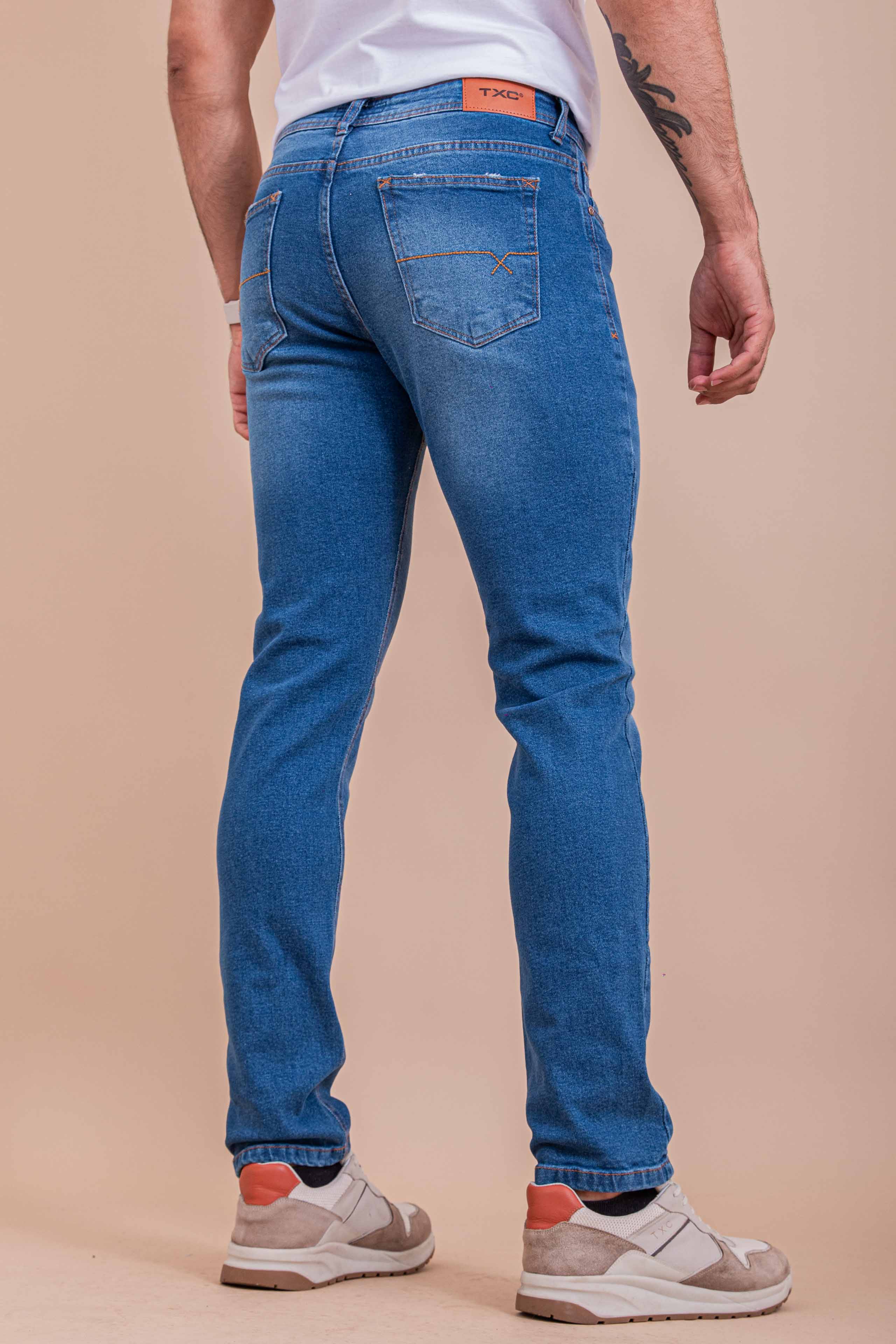 Calça Custom Slim Denim - 18204