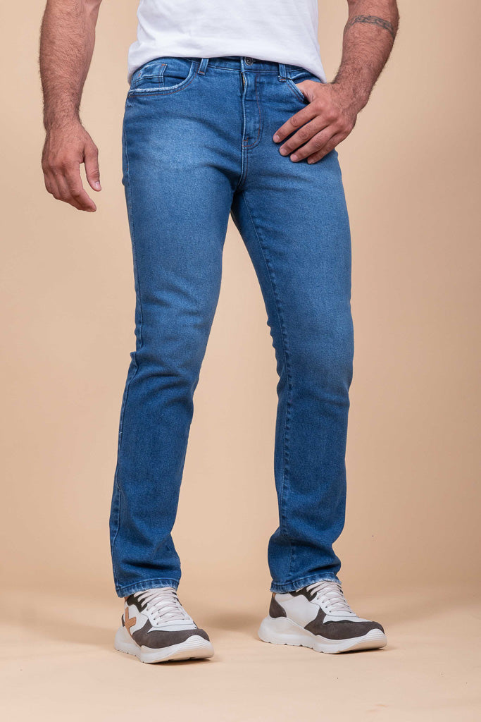 CALCA CUSTOM BORDADA DENIM 18274