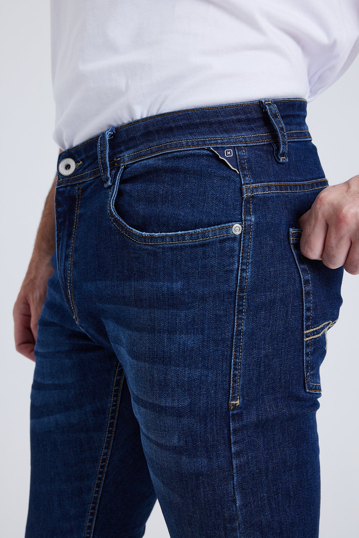 CALCA JEANS STRETCH SKINNY 18348 - TREK
