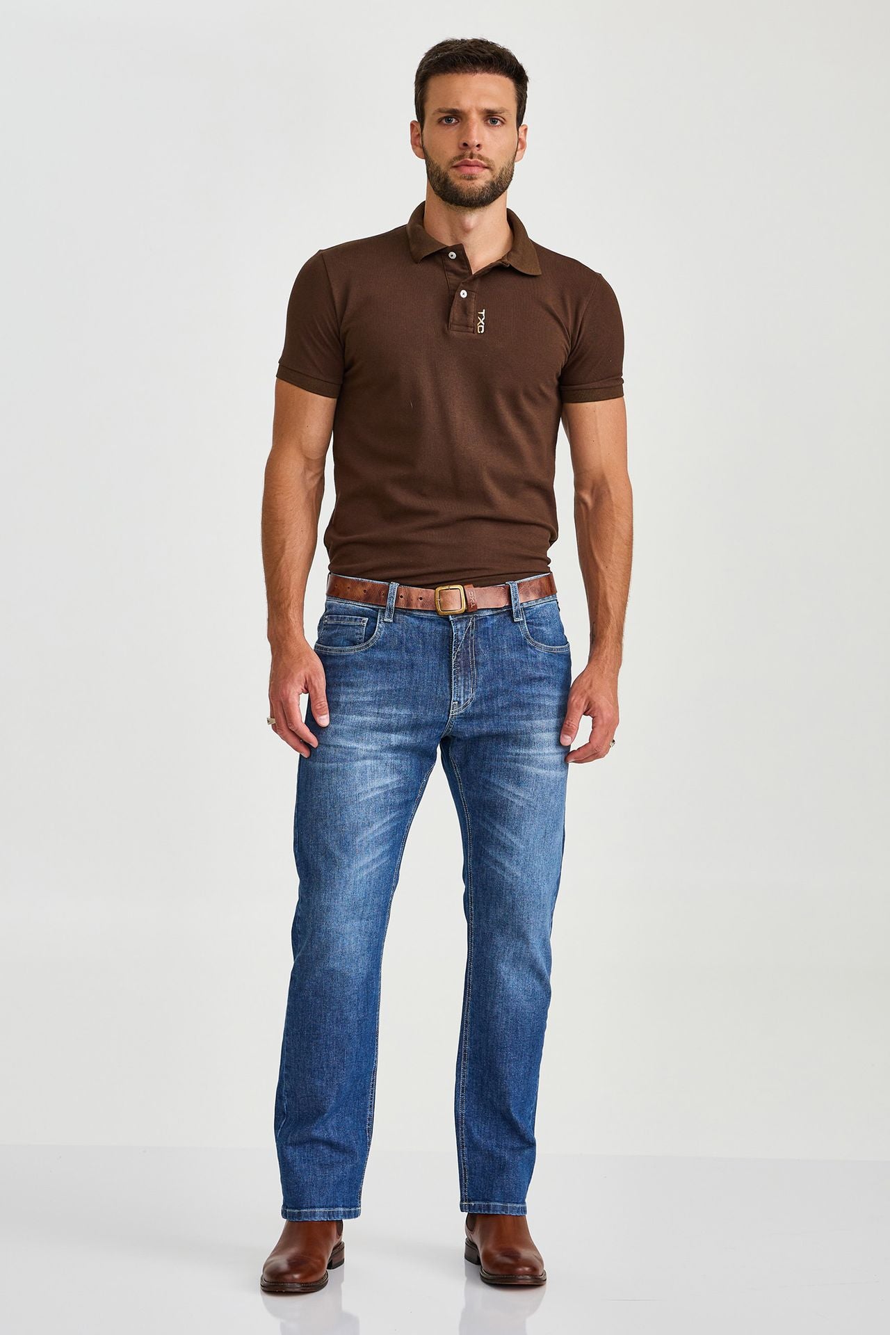 CALCA JEANS REGULAR VIBE 18382