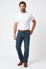 CALCA JEANS RELAXED FIT BOOT CUT RIGID  18408