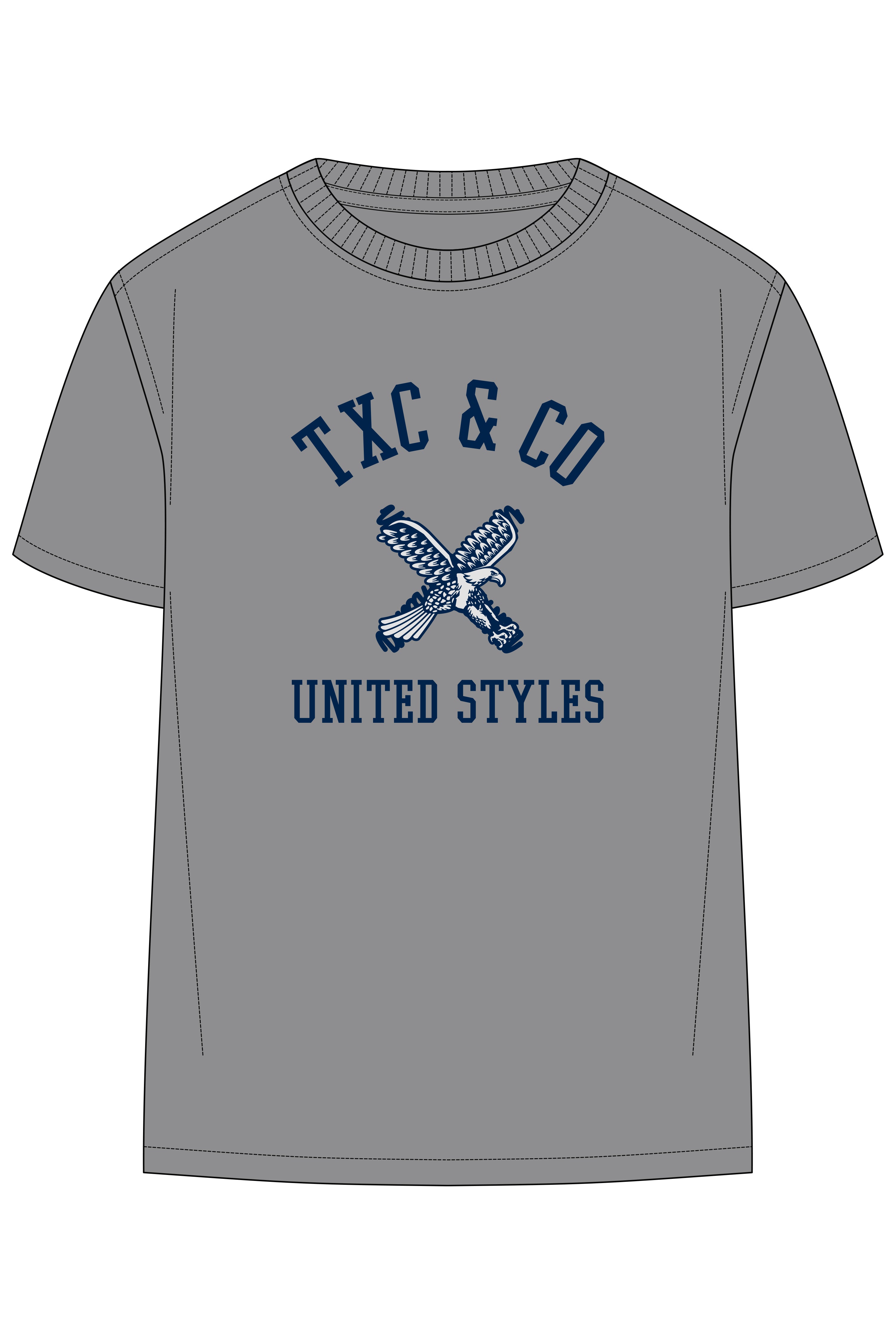 CAMISETA CUSTOM MC ESTAMPADO 191323I