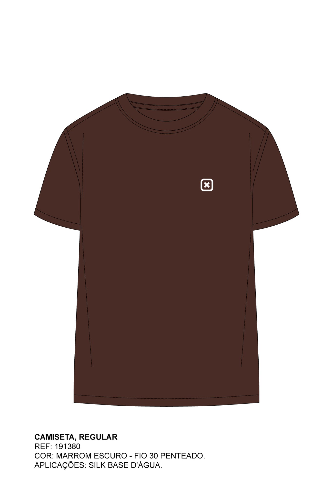 CAMISETA X - SIZE FIO 30 191380P