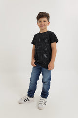 Camiseta Infantil Custom Mc Estampado - 191402i