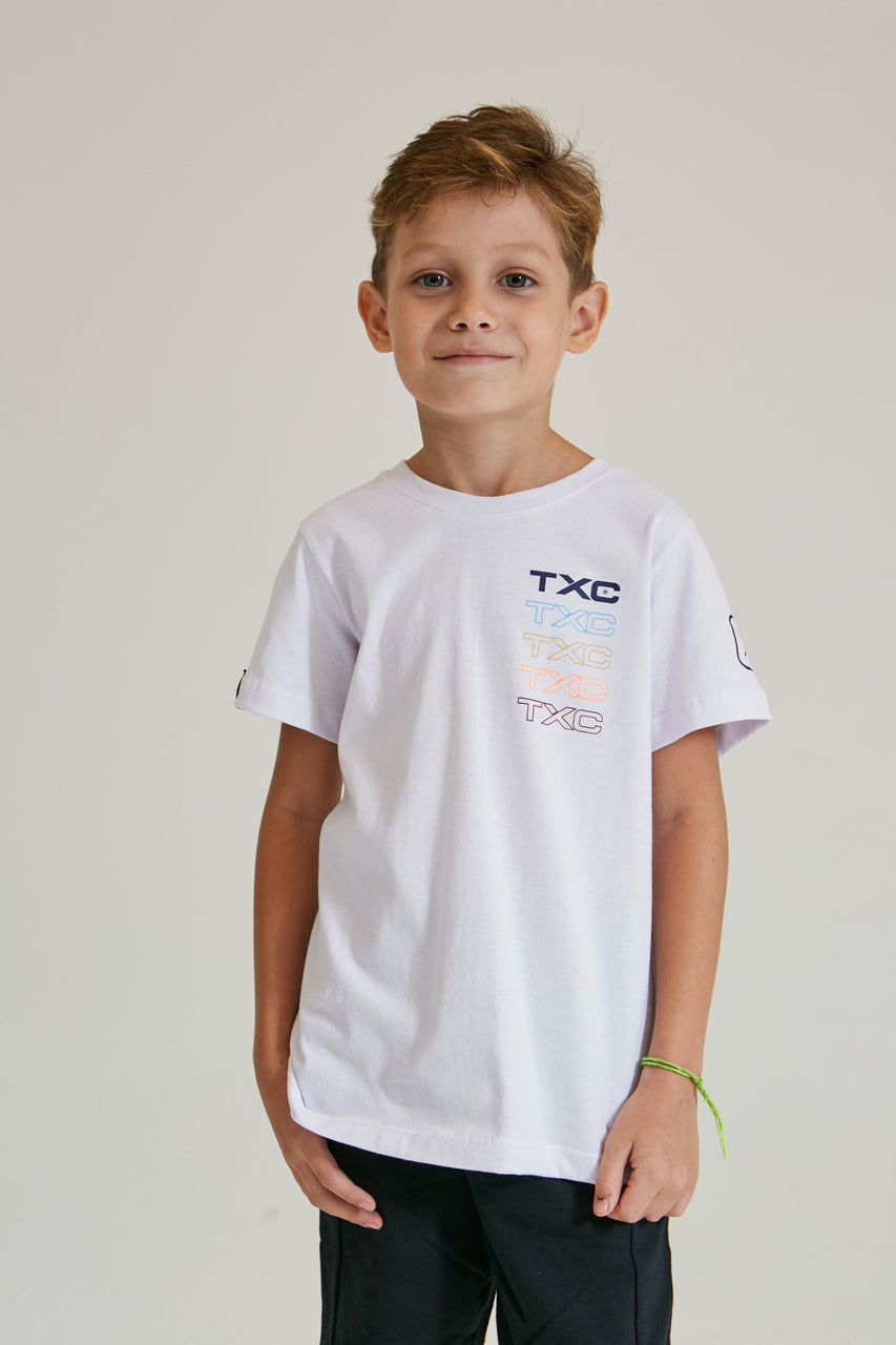 CAMISETA CUSTOM MC SLIM ESTAMPADA 191501i INFANTIL