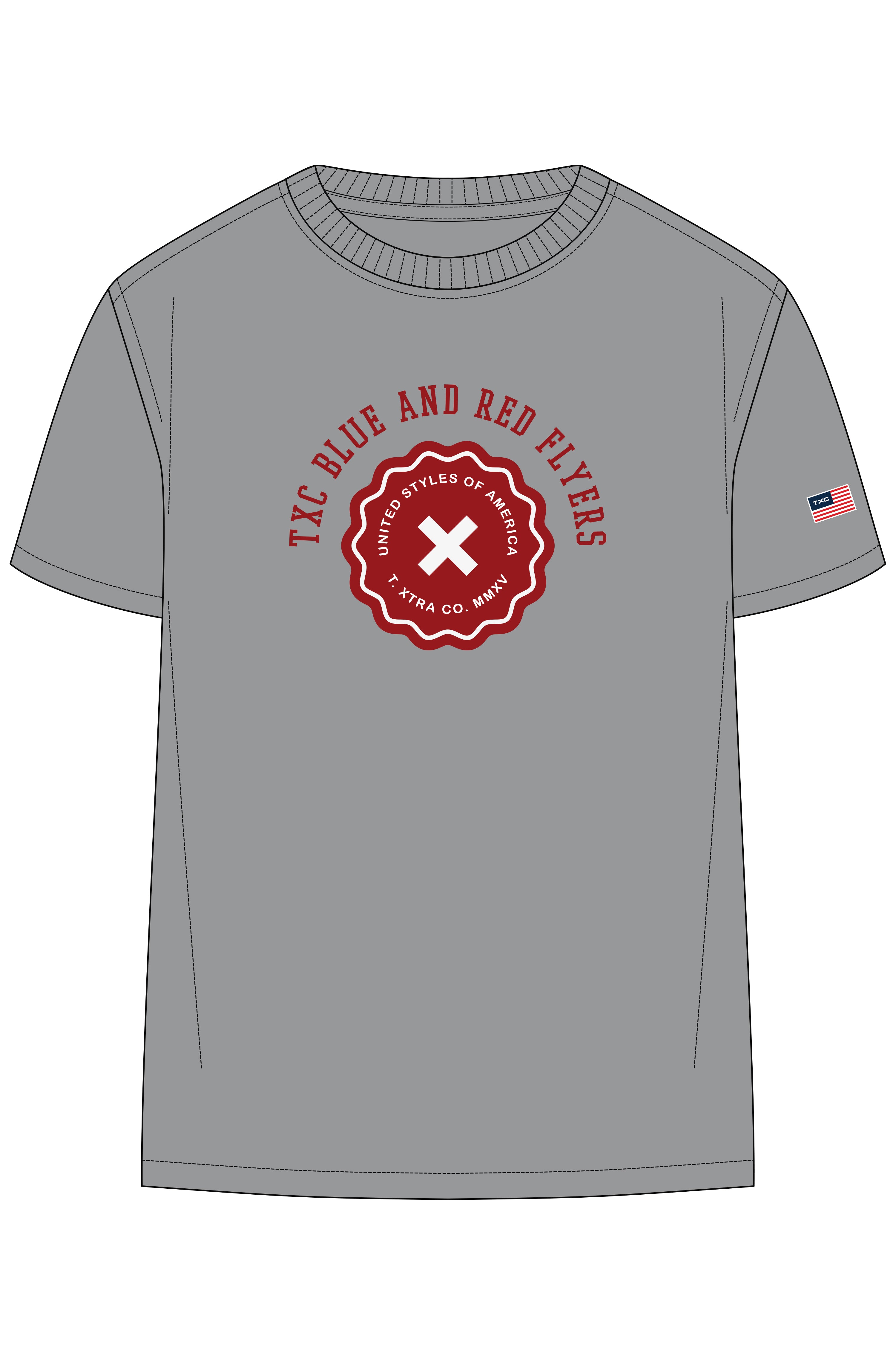 CAMISETA  SLIM MC  191608I