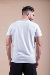 CAMISETA REGULAR MEIA MALHA PENTEADA ESTAMPADA 191627