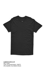 CAMISETA REGULAR MEIA MALHA PENTEADA ESTAMPADA 191627