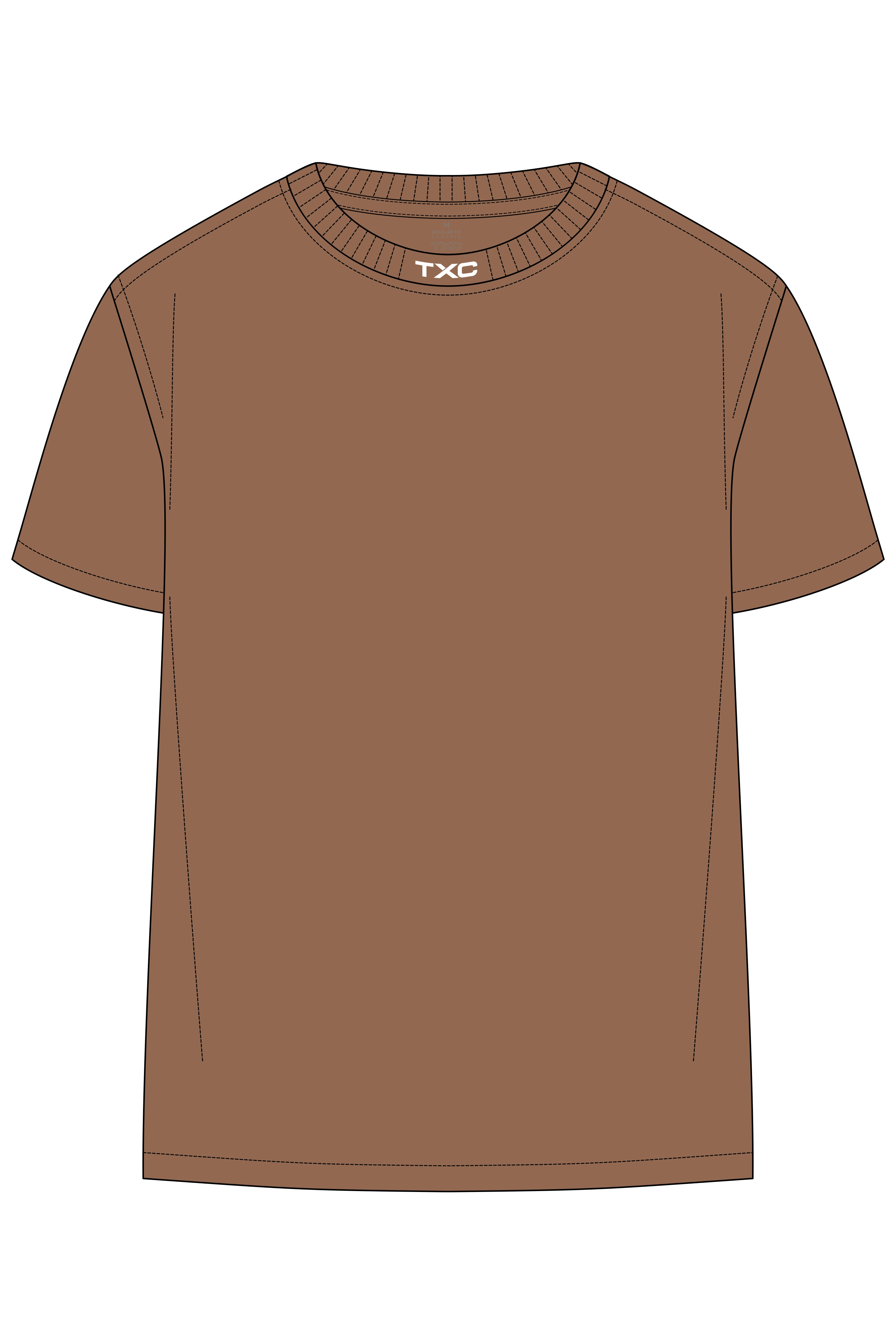 CAMISETA REGULAR FIO 30 PENTEADA 191627i