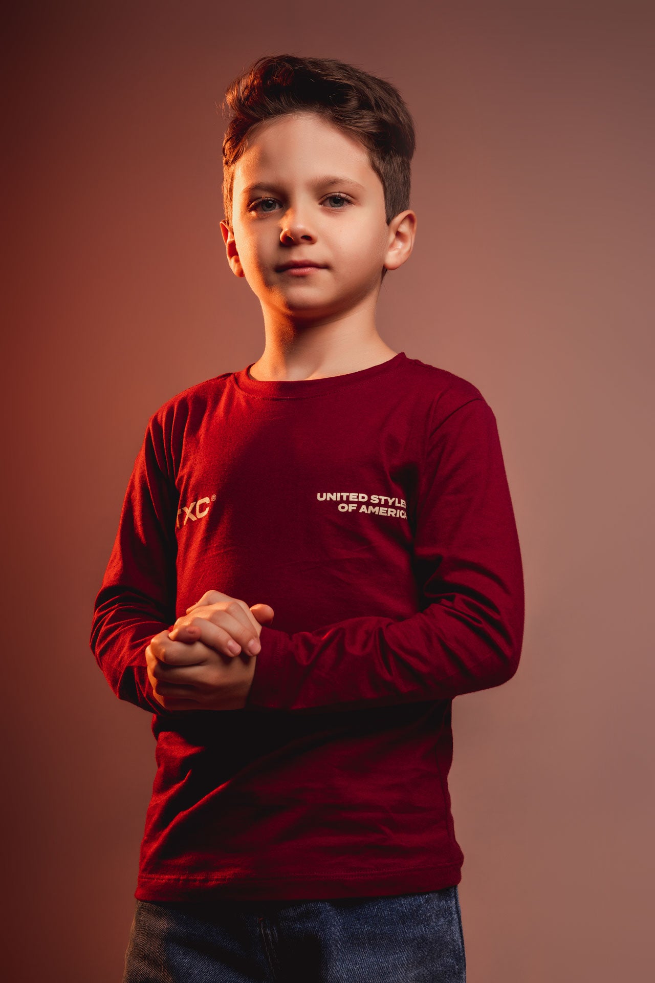 CAMISETA CUSTOM REGULAR ML ESTAMPADA 191642i INFANTIL