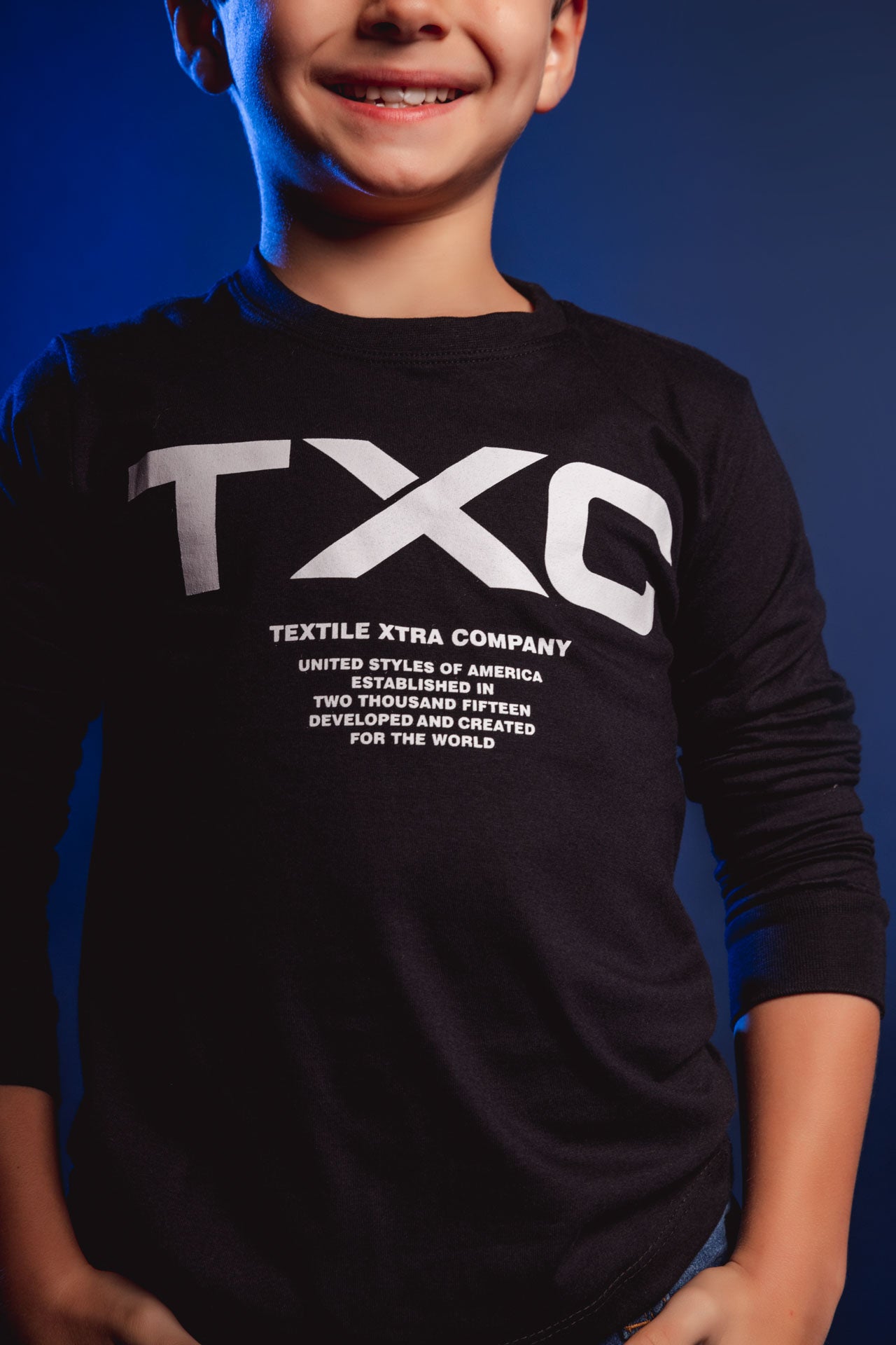 CAMISETA CUSTOM REGULAR ML ESTAMPADA 191644i INFANTIL