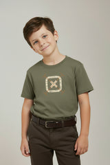 CAMISETA CUSTOM MC ESTAMPADA 191760i INFANTIL