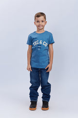 Camiseta Infantil Custom MC Bordado 191896i