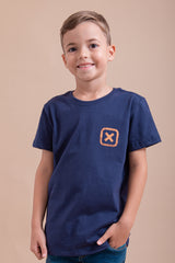 Camiseta Infantil Custom MC Estampada 191902i