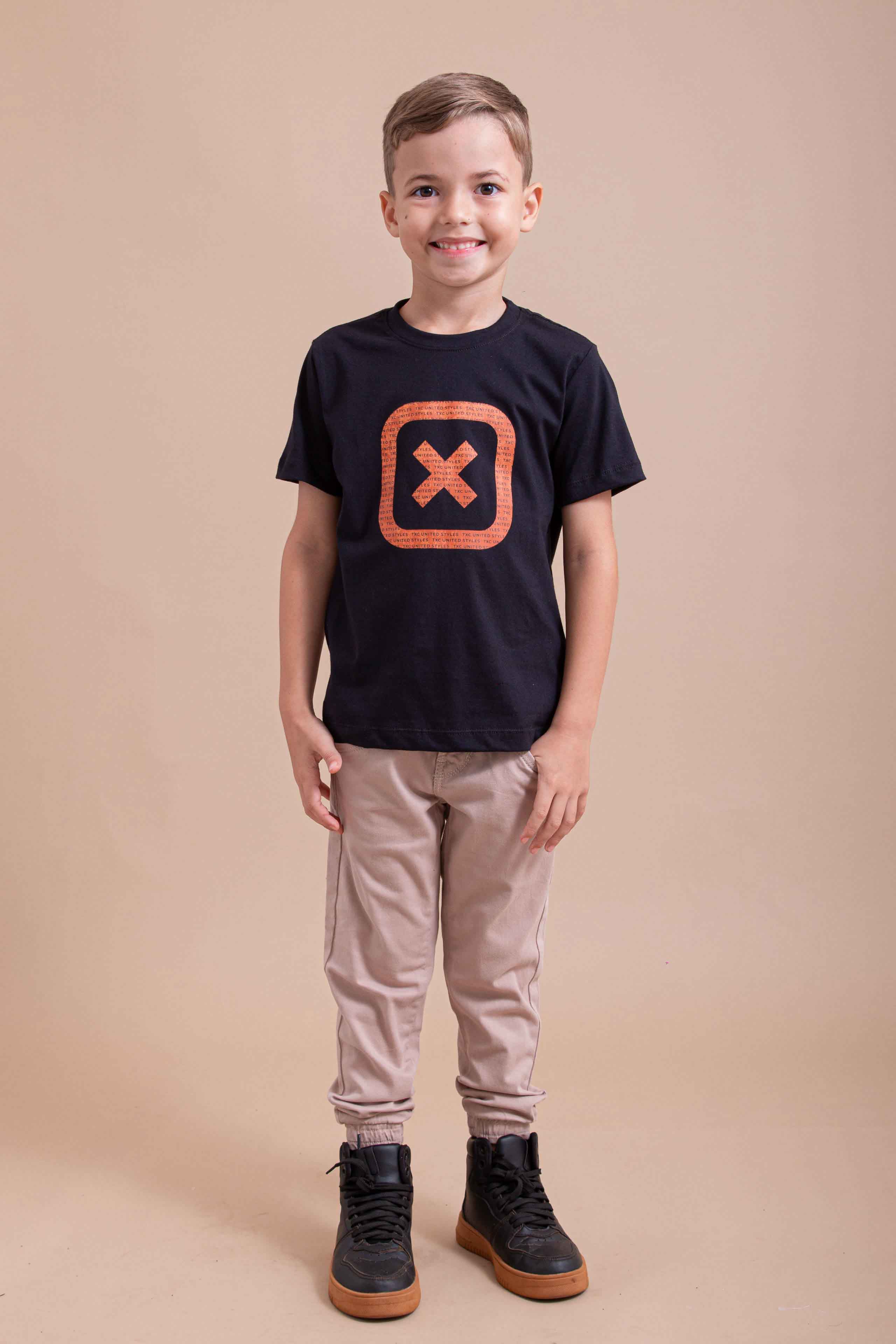 CAMISETA CUSTOM MC ESTAMPADA 191939i INFANTIL