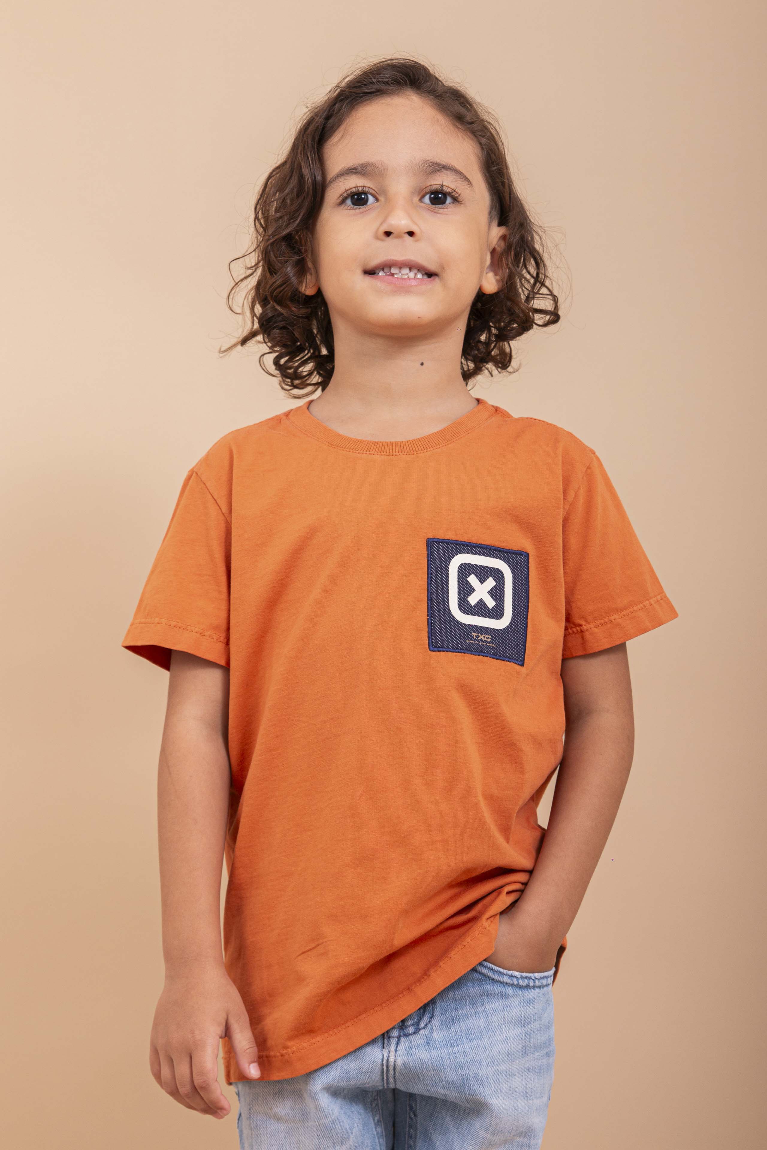 Camiseta Infantil Custom Aplicada - 191979i