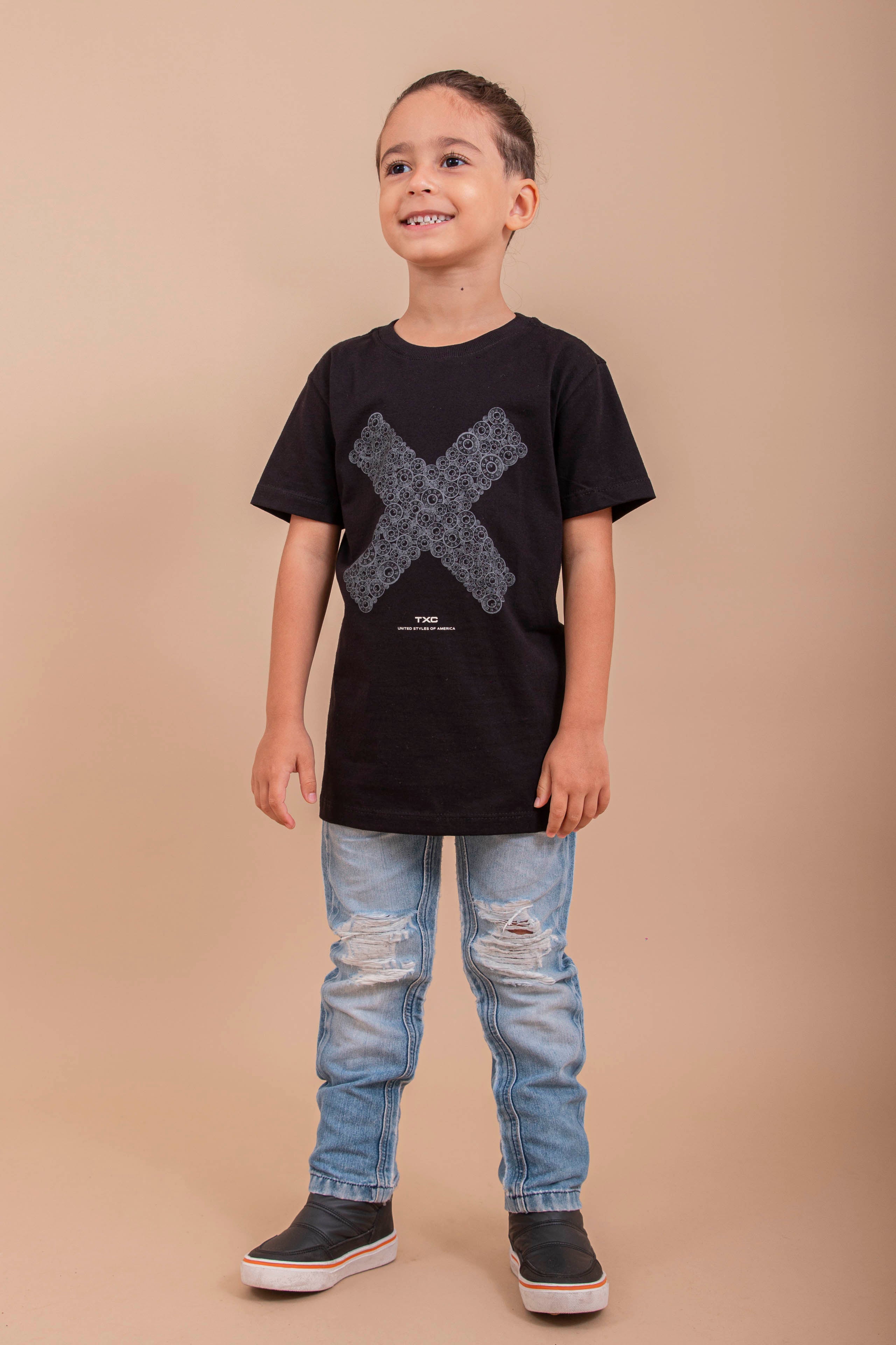 Camiseta Infantil Custom Estampada 191990i