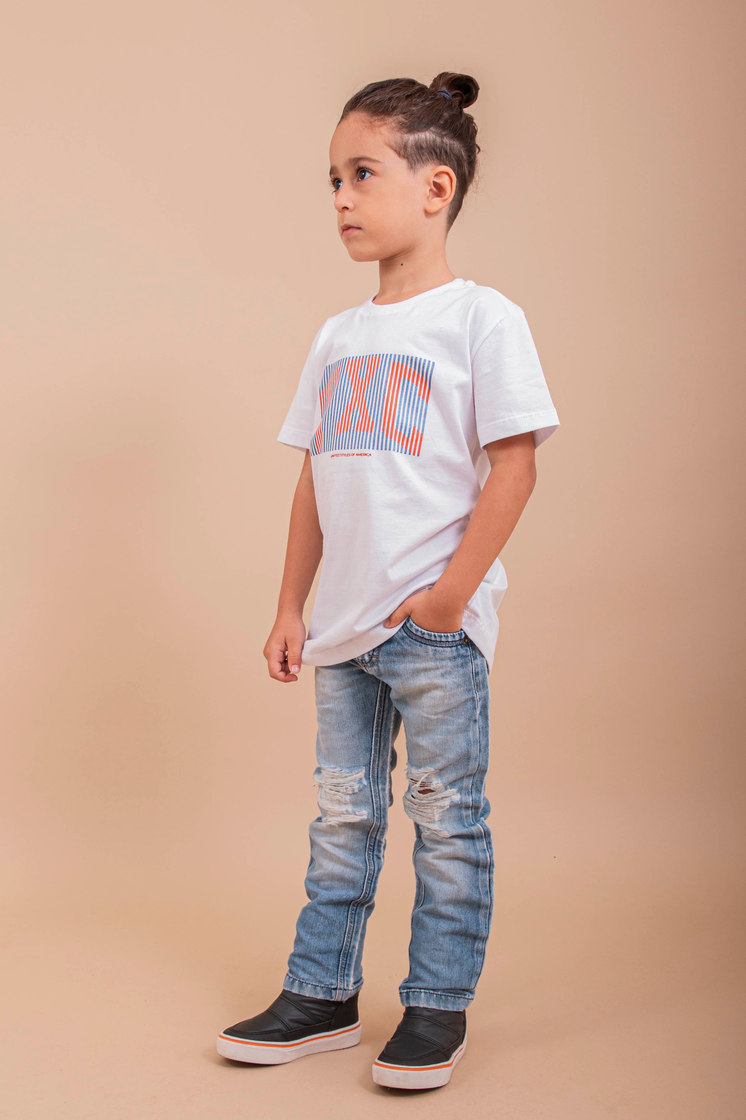 Camiseta Infantil Custom Estampada 192009i