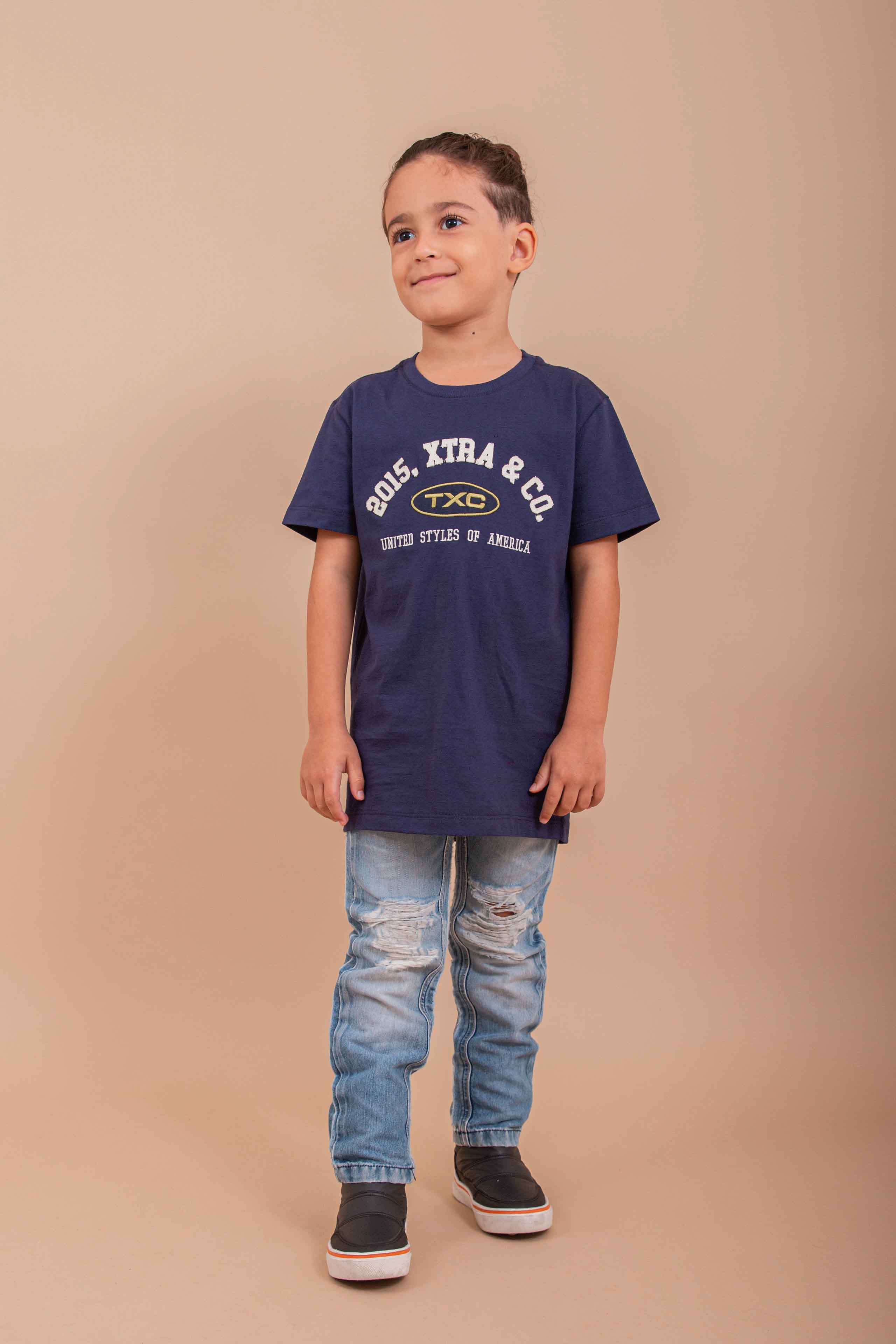 CAMISETA CUSTOM APLICADA 192027i INFANTIL