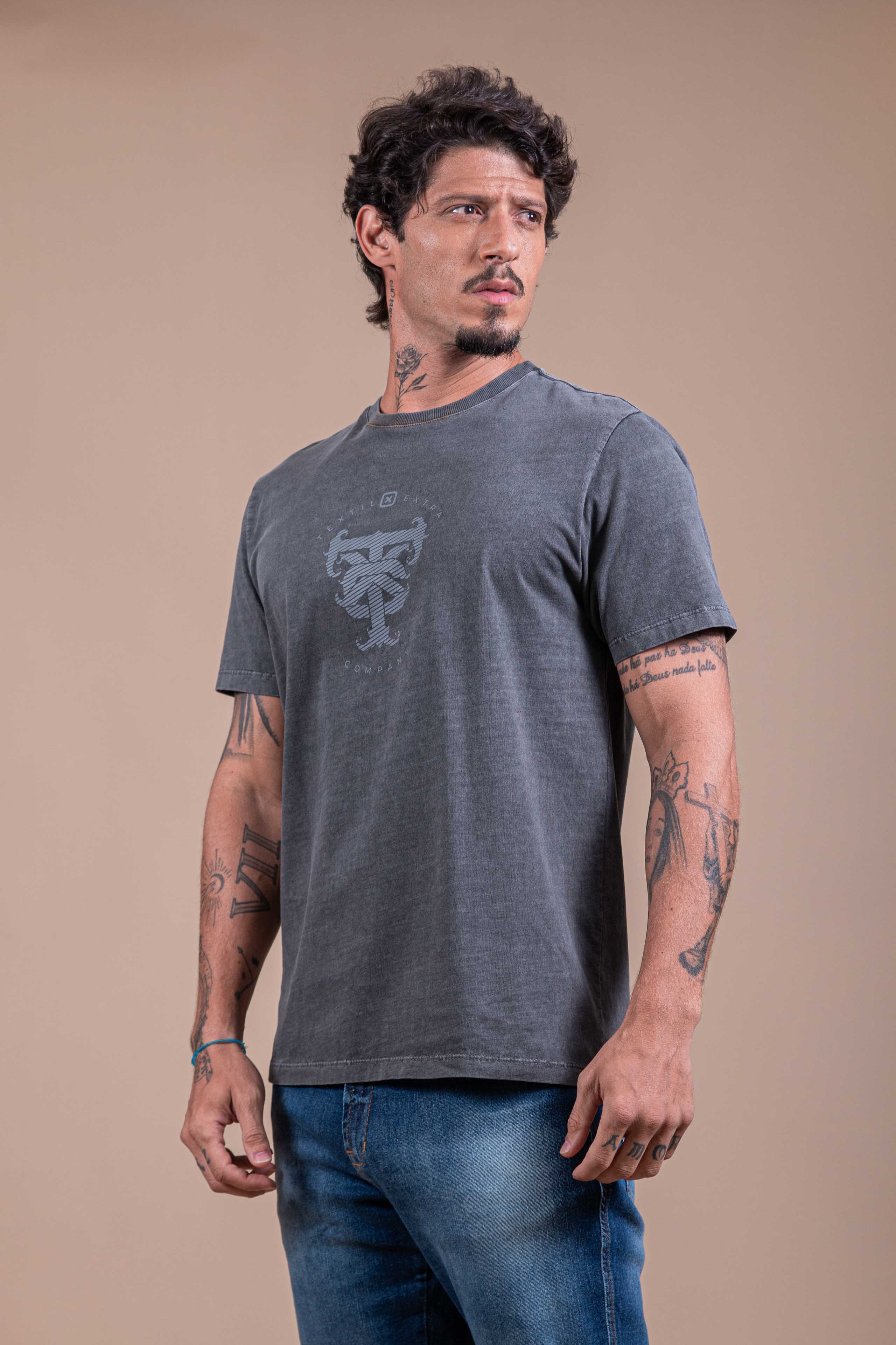 Camiseta Estonada Masculina  | 192043