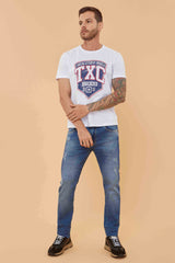 CAMISETA CUSTOM REGULAR ESTAMPADA 192081