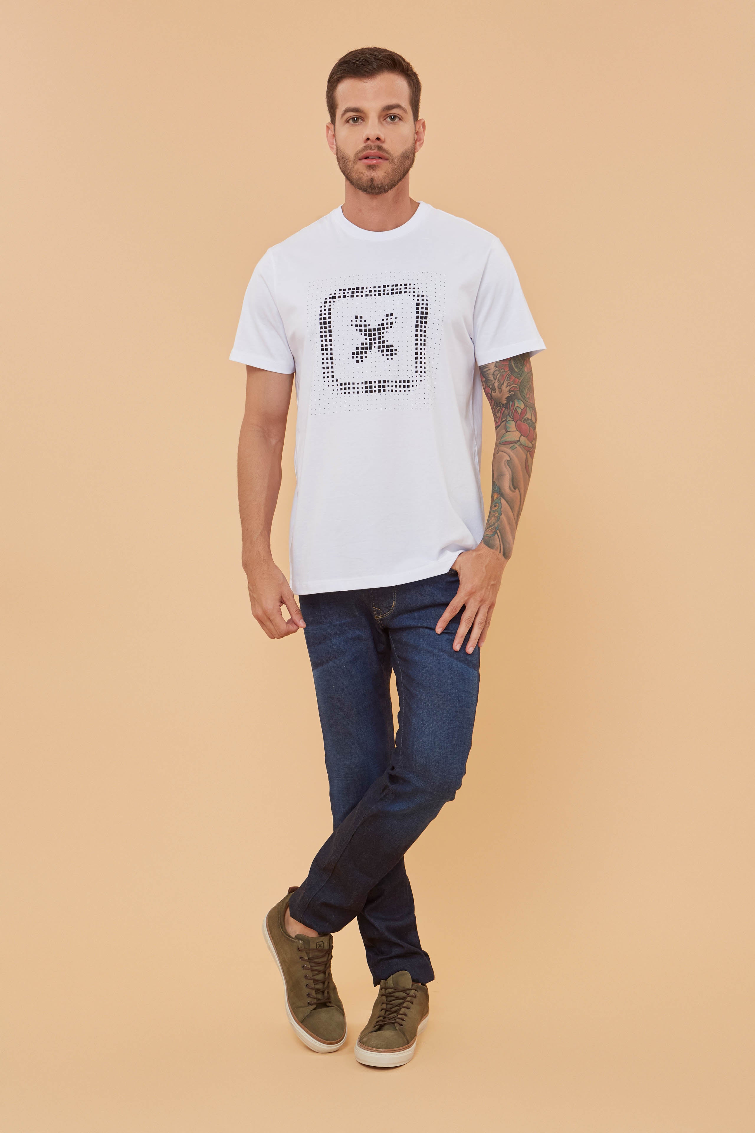 CAMISETA CLASSIC REGULAR ESTAMPADO 192085