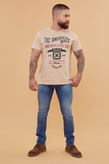 CAMISETA CUSTOM REGULAR ESTAMPADA 192113