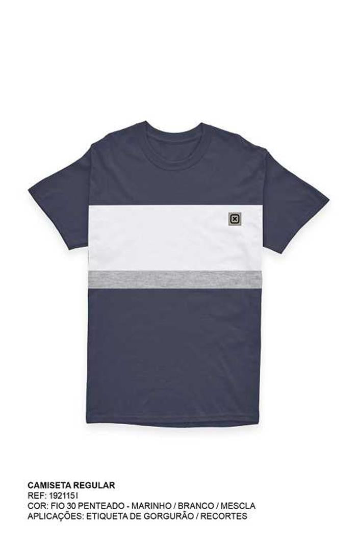 CAMISETA CUSTOM REGULAR APLICADA 192115i INFANTIL